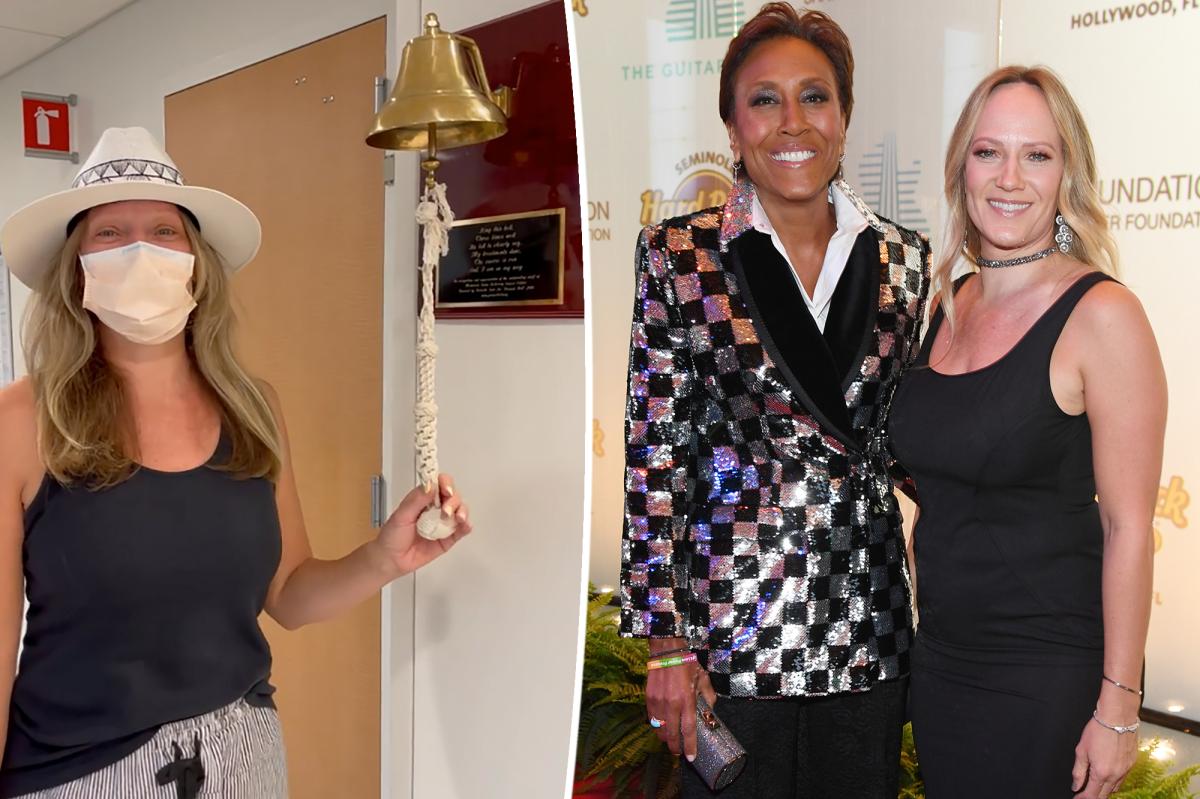 Robin Roberts's partner completes radiation treatment for breast cancer