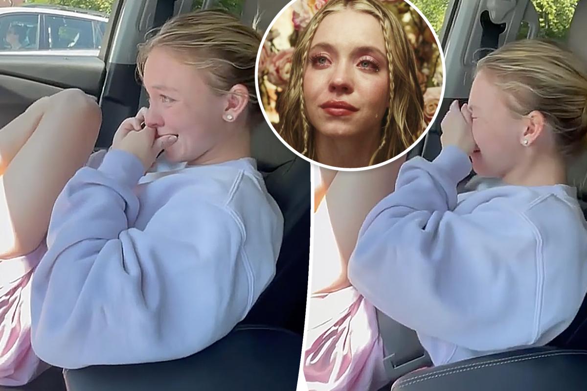 Sydney Sweeney bursts into tears over Emmy nominations