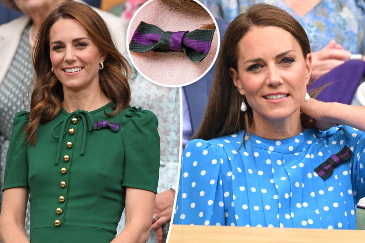 The Meaning Behind Kate Middleton's Wimbledon Ribbon