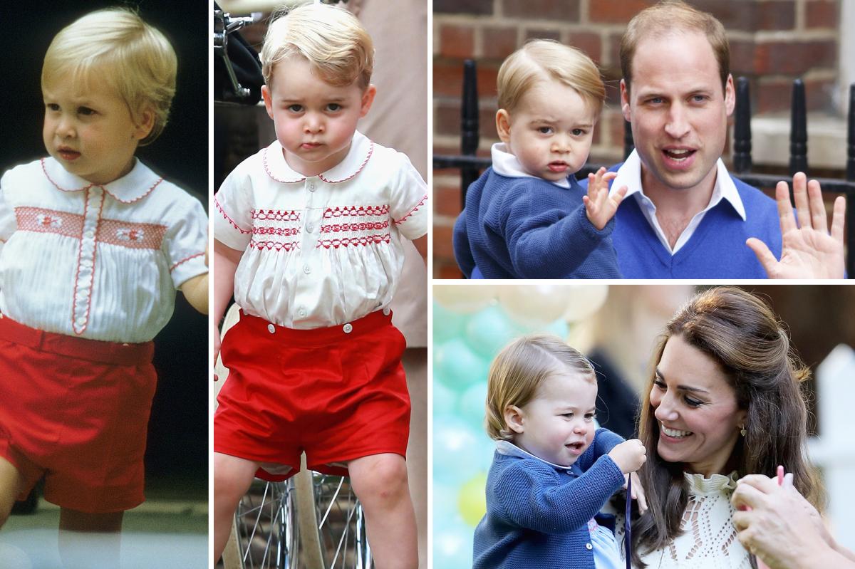 Times Prince George, Princess Charlotte and Prince Louis outfit-repeated