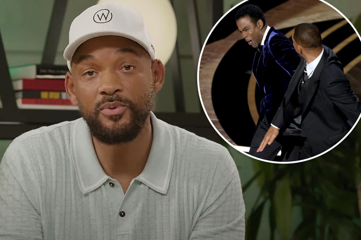 Will Smith shares apology video for Chris Rock limp