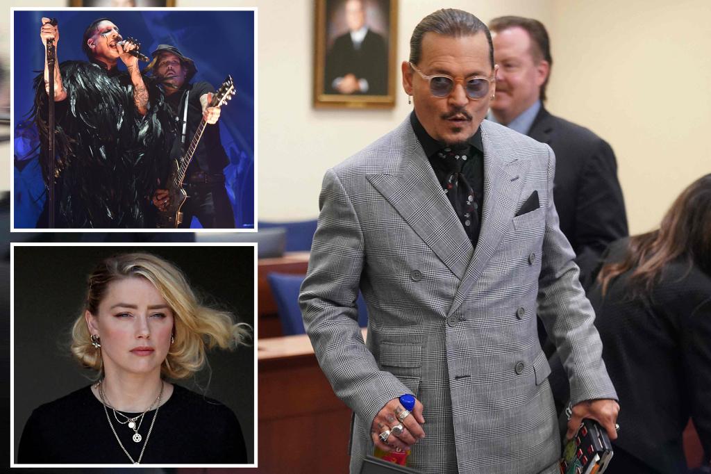 Unsealed Depp v. Heard Court Documents Reveal Raw Texts With Marilyn Manson, 'Exotic Dancer' Claims