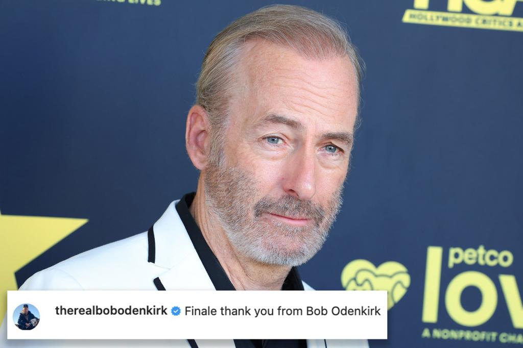 Bob Odenkirk's emotional message to fans