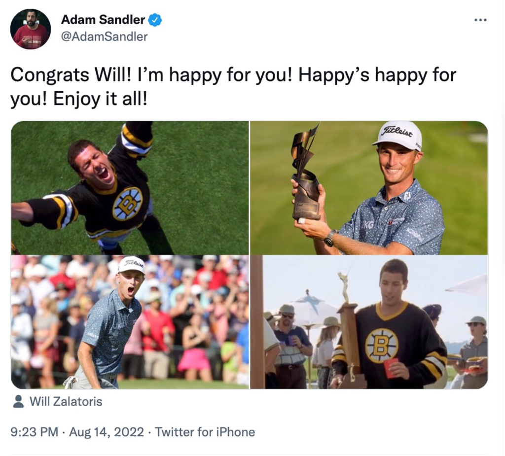Adam Sandler tweet