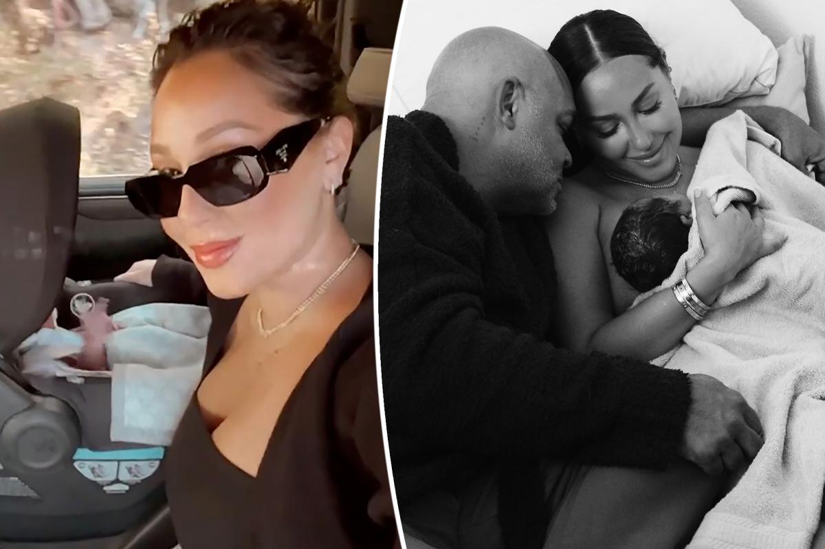 Adrienne Bailon explains why she kept her baby news quiet