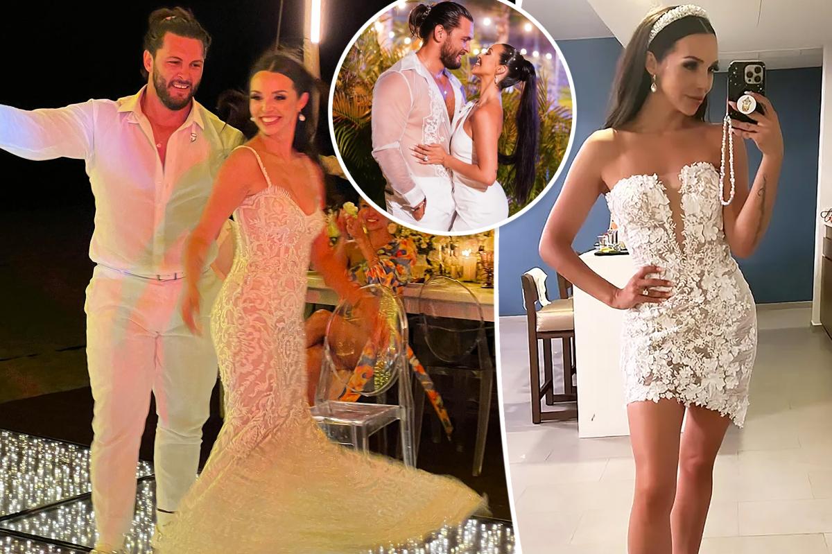 All details about Scheana Shay's wedding dresses