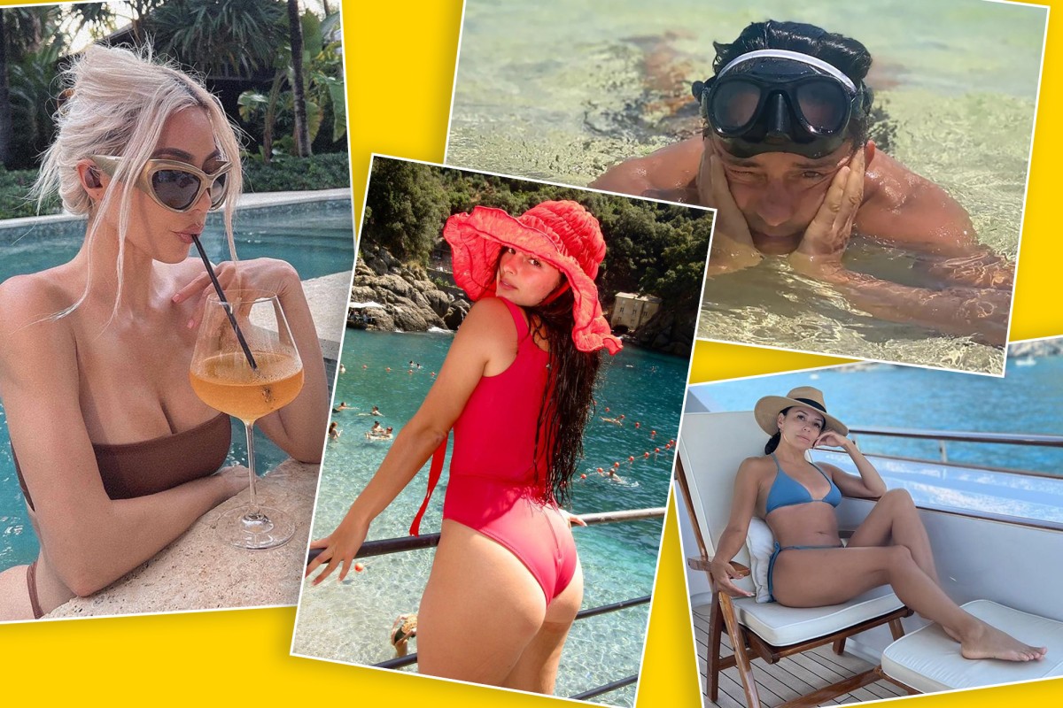 Best star photos of the week: Kim K., Addison Rae and more enjoying the last bits of summer