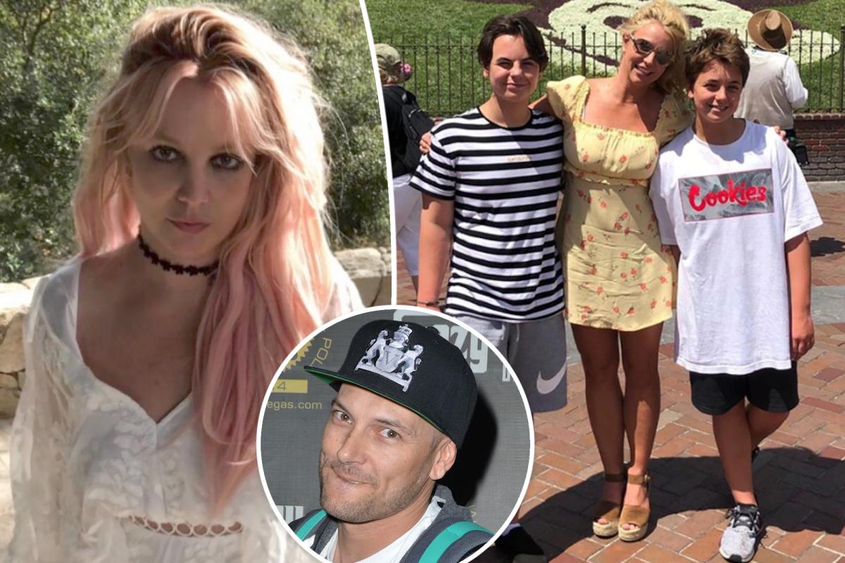 Britney Spears recalls sons being 'hateful' in her house