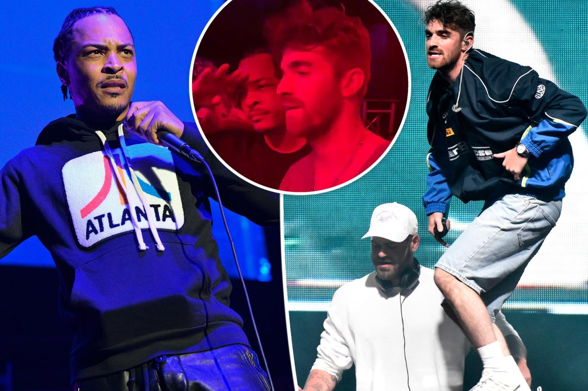 Chainsmokers singer claims TI punched him in the face at a party