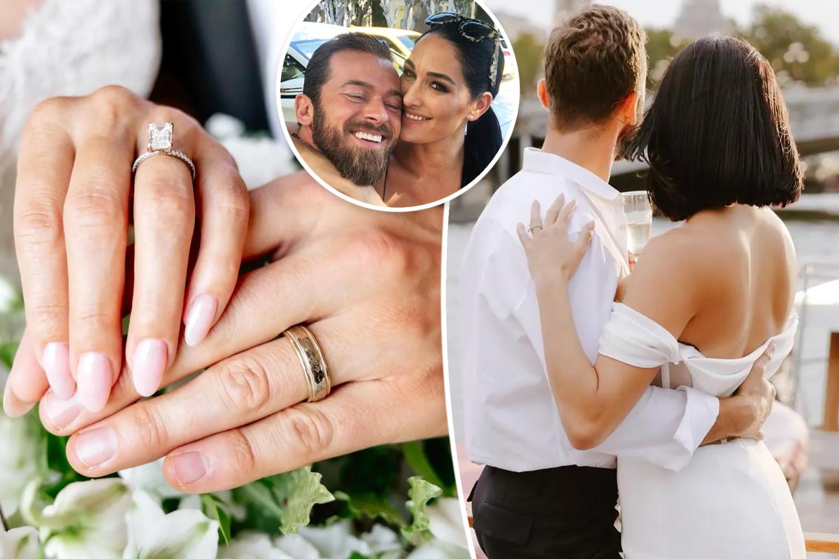 'DWTS' pro Artem Chigvintsev marries Nikki Bella in Paris