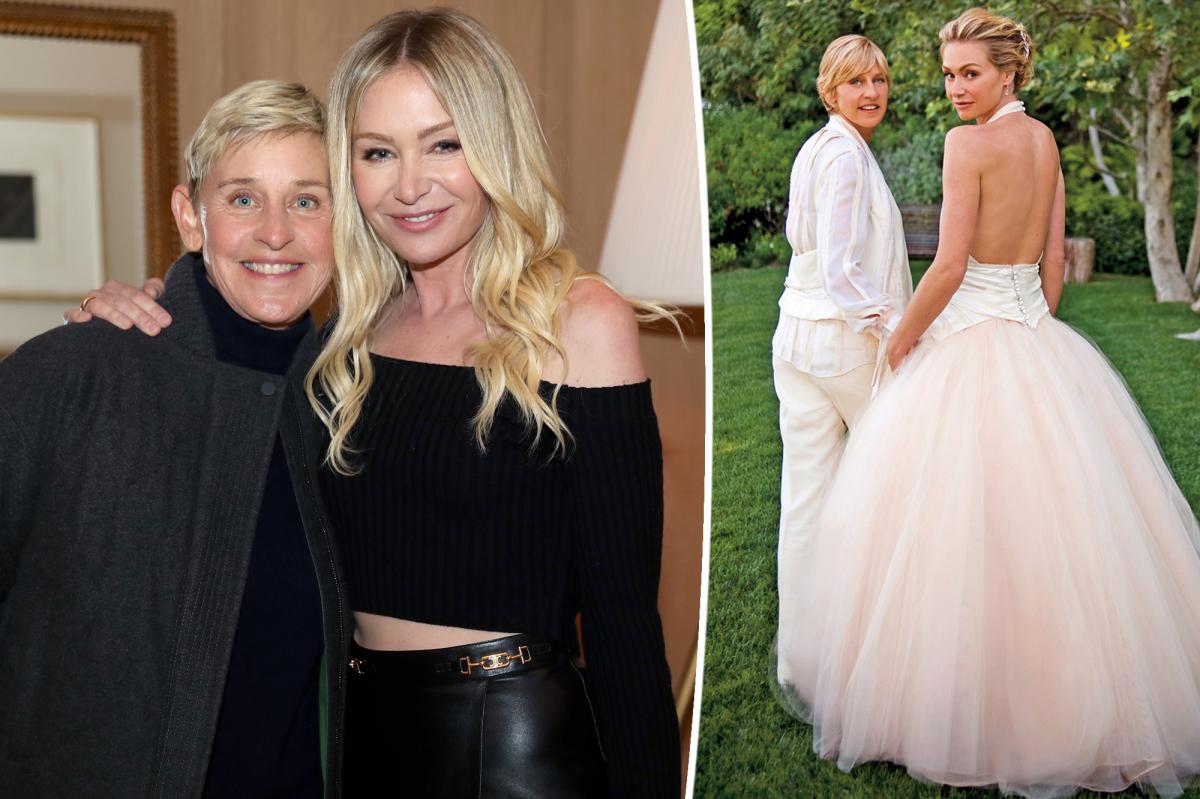 Ellen DeGeneres, Portia de Rossi celebrate wedding anniversary