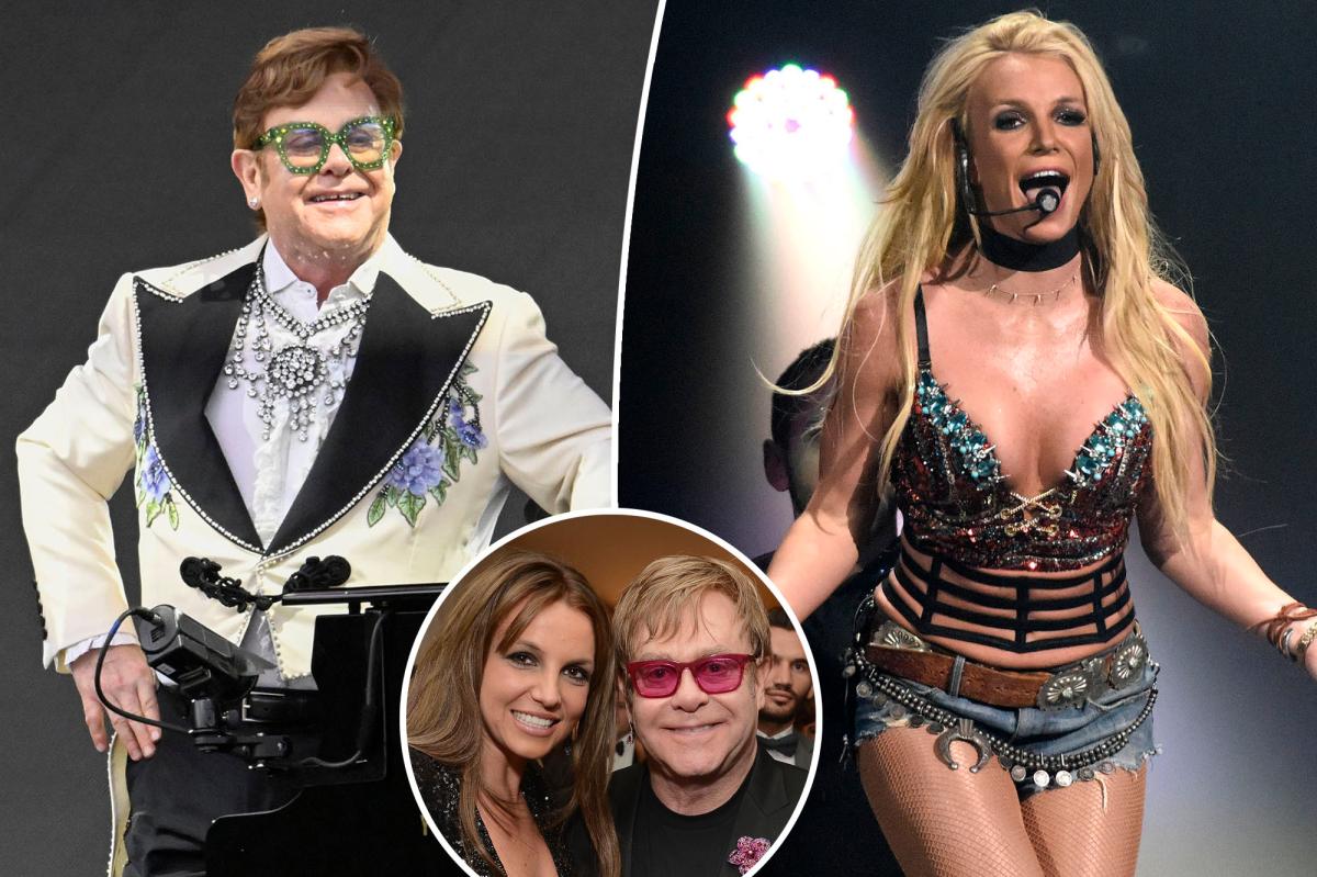 Elton John details 'Hold Me Closer' recording with Britney Spears