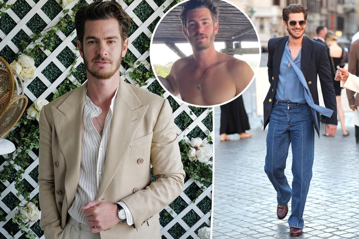 Fans Can't Stop Thirsting For Andrew Garfield Without Shirt