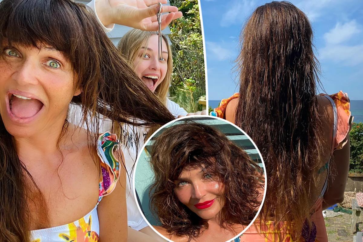 Helena Christensen cuts her hair: 'It felt good'