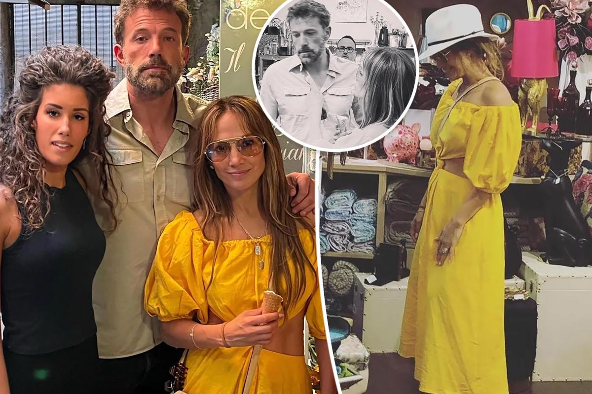 Jennifer Lopez, Ben Affleck go shopping on honeymoon in Italy