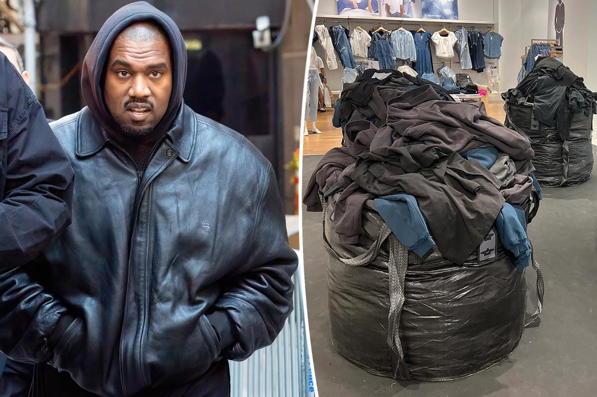 Kanye West 'apologies' not for Yeezy Gap 'trash bag' displays