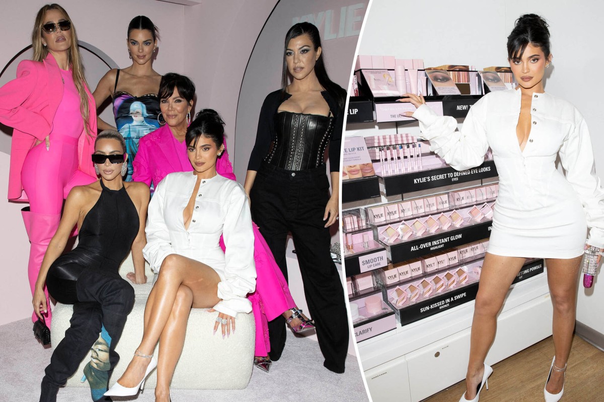 Kardashian-Jenners steps out in style for Kylie Cosmetics party