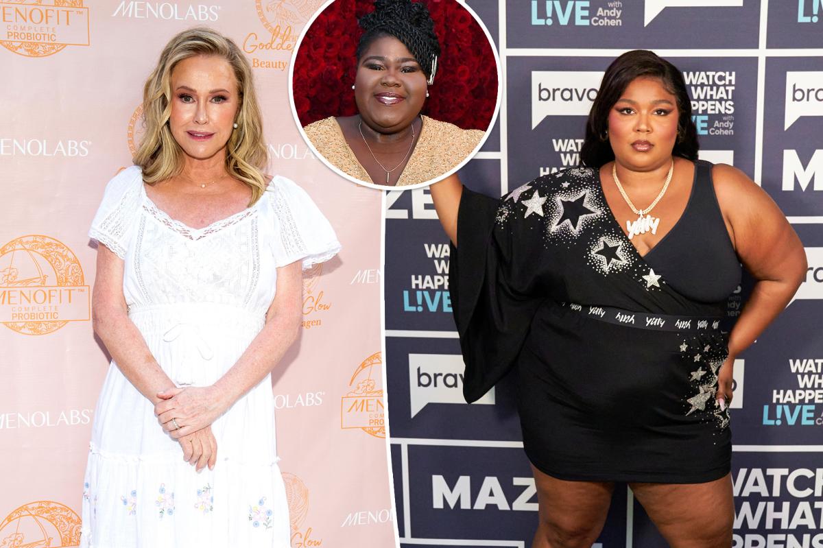 Kathy Hilton Blames Vision After Mistaking Lizzo for Gabourey Sidibe