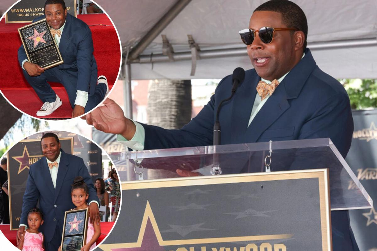 Kenan Thompson honored with star on Hollywood Walk of Fame