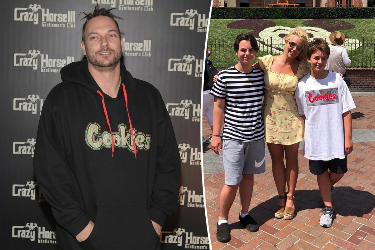 Kevin Federline posts videos of Britney Spears allegedly arguing with their sons