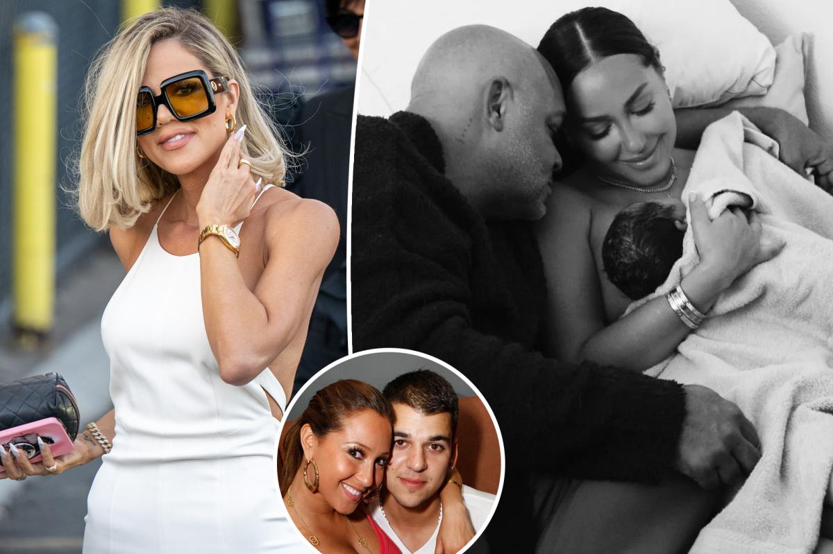 Khloé Kardashian congratulates Rob's ex Adrienne Bailon on baby