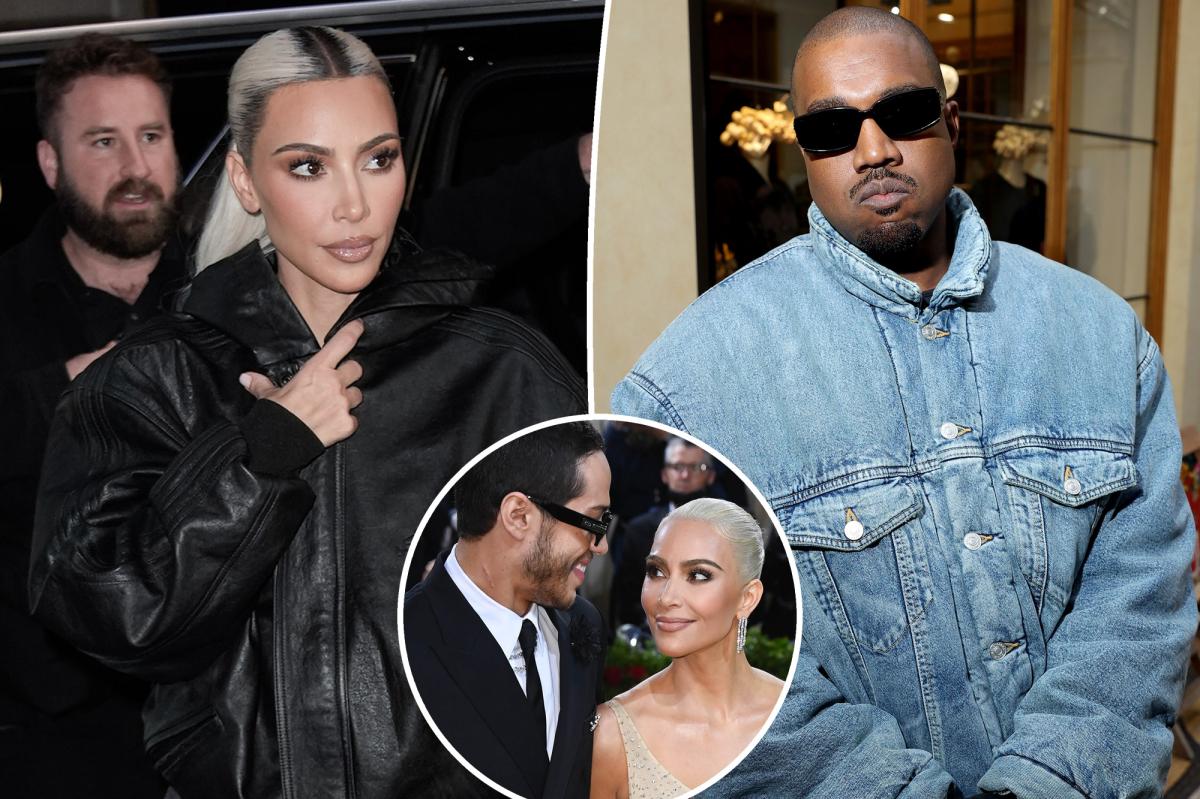 Kim Kardashian 'Won't Stand For' Kanye West's Antics Around Pete Davidson Split