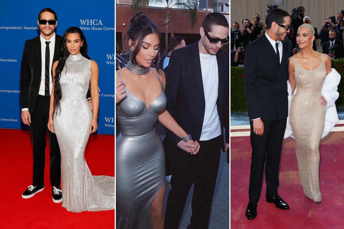 Kim Kardashian and Pete Davidson's Best Style Moments Before Their Breakup