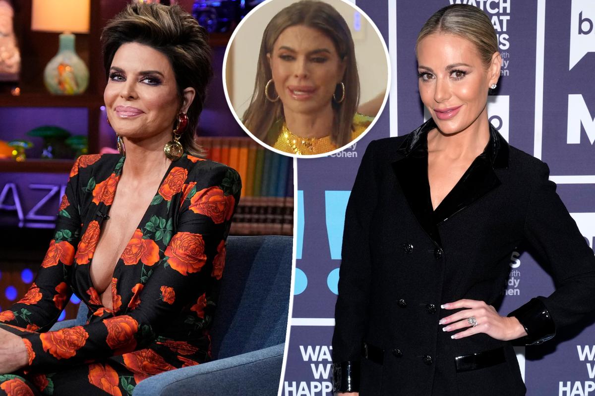 Lisa Rinna apologizes to Dorit Kemsley for 'bad luck'