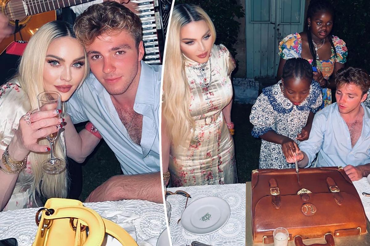 Madonna shares photos of son Rocco's 22nd birthday