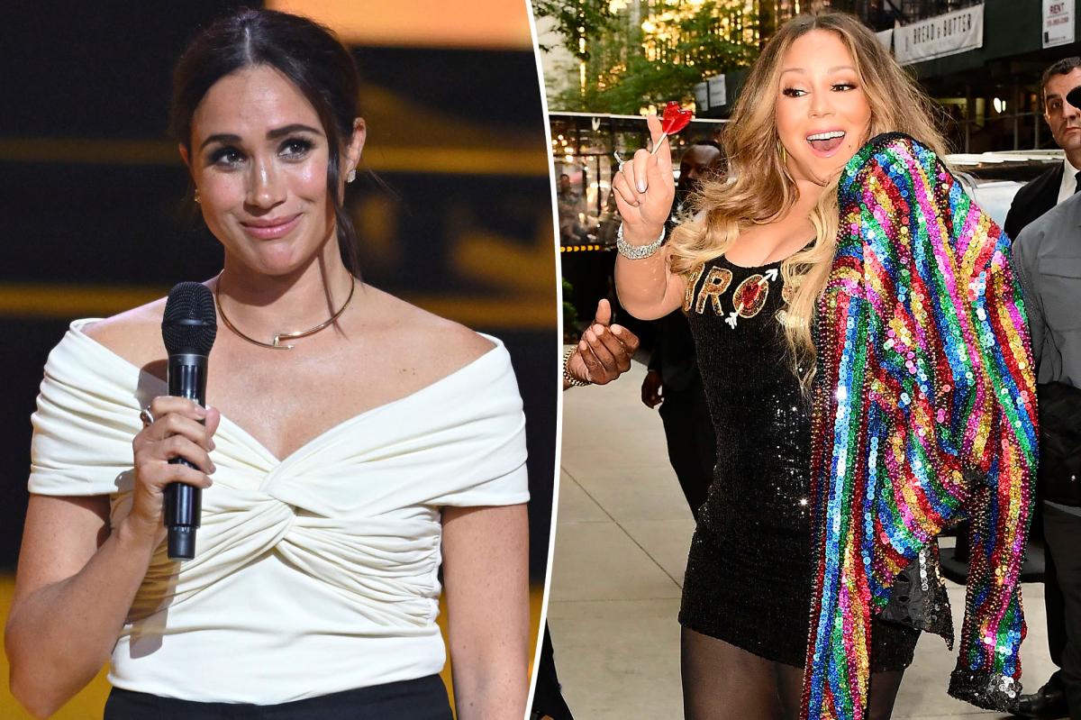 Meghan Markle sweats as Mariah Carey accuses her of 'diva moments'