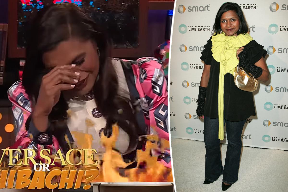 Mindy Kaling calls outfits from the past 'a nightmare' on 'WWHL'