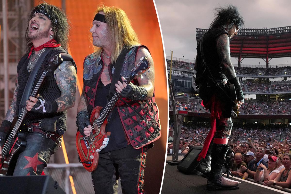 Mötley Crüe fan falls from top balcony at concert in Indianapolis