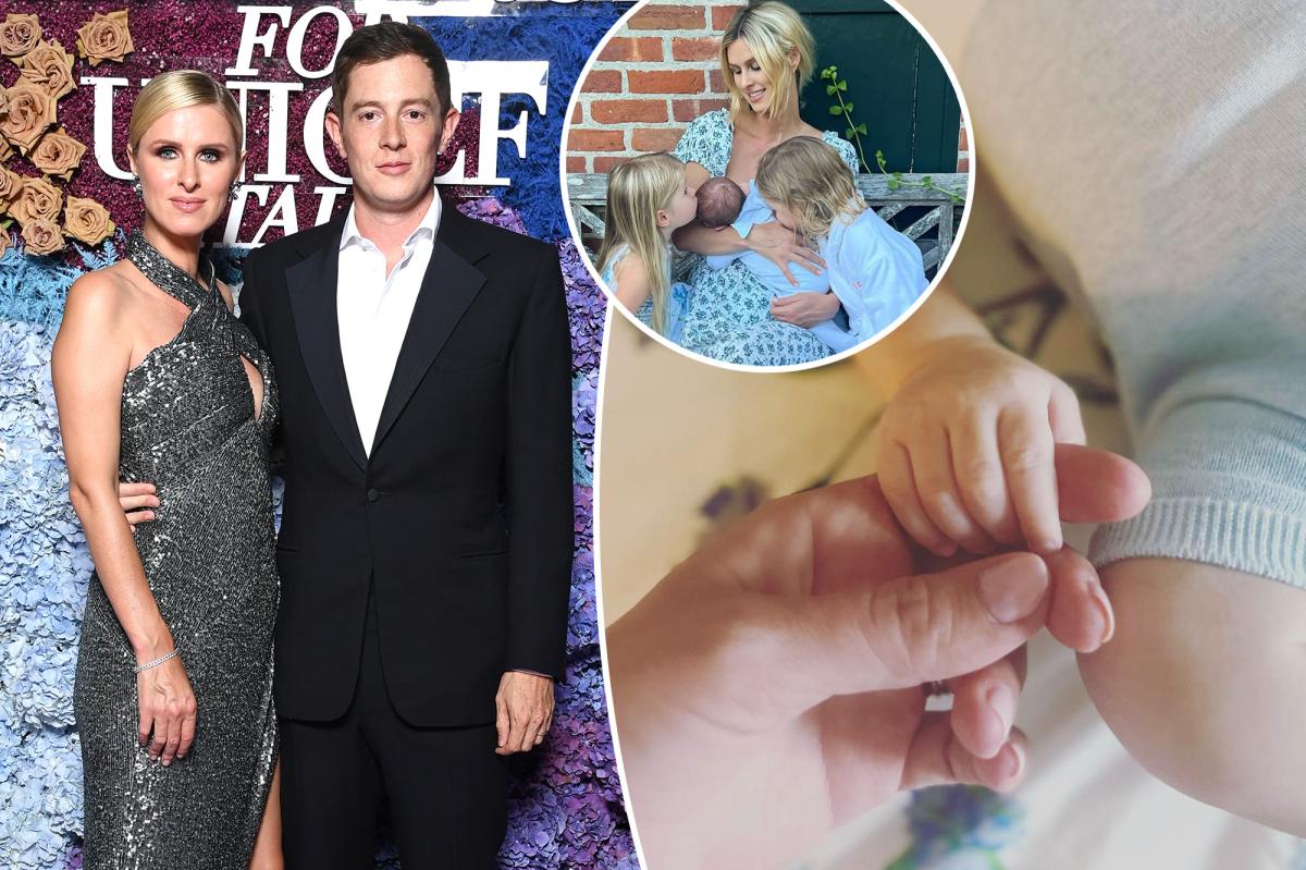Nicky Hilton shares first photo of son with his sisters