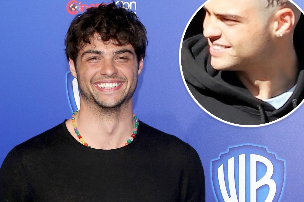 Noah Centineo steps out with a shaved head — and new tattoo