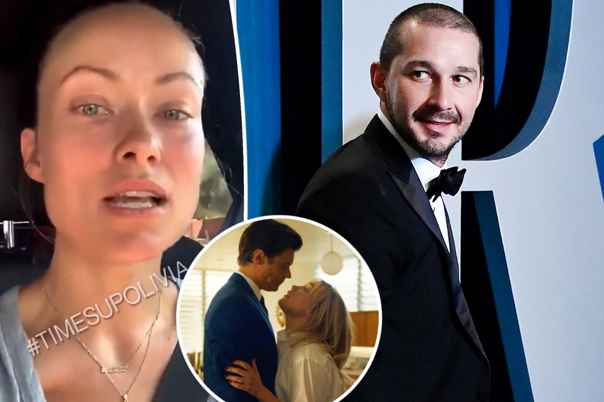 Olivia Wilde begs Shia LaBeouf to stay on film in video