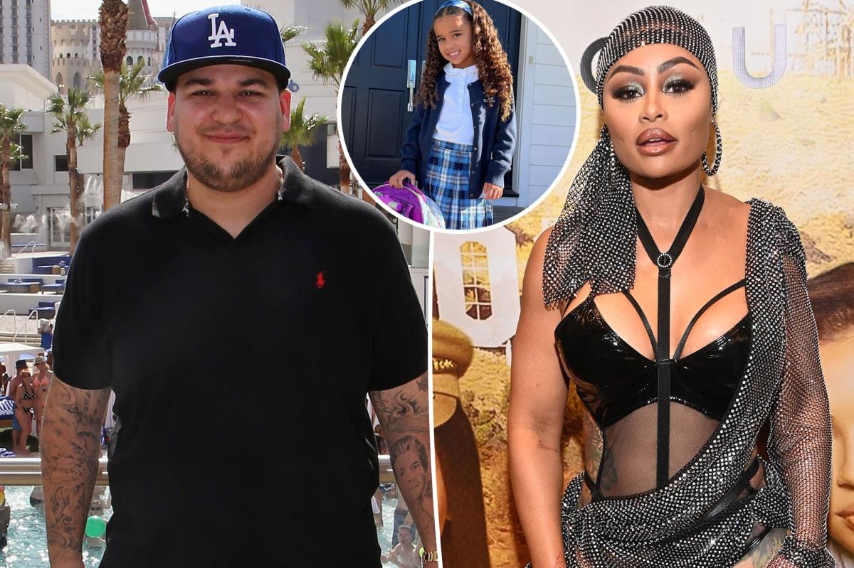 Rob Kardashian, Blac Chyna's Daughter Dream Is Going To Kindergarten