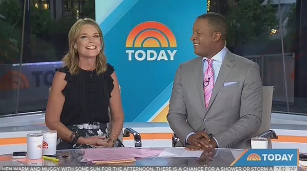 On a recent show, Craig Melvin, who was filling in for Hoda Kotb, poked fun at Guthrie's slowness. 