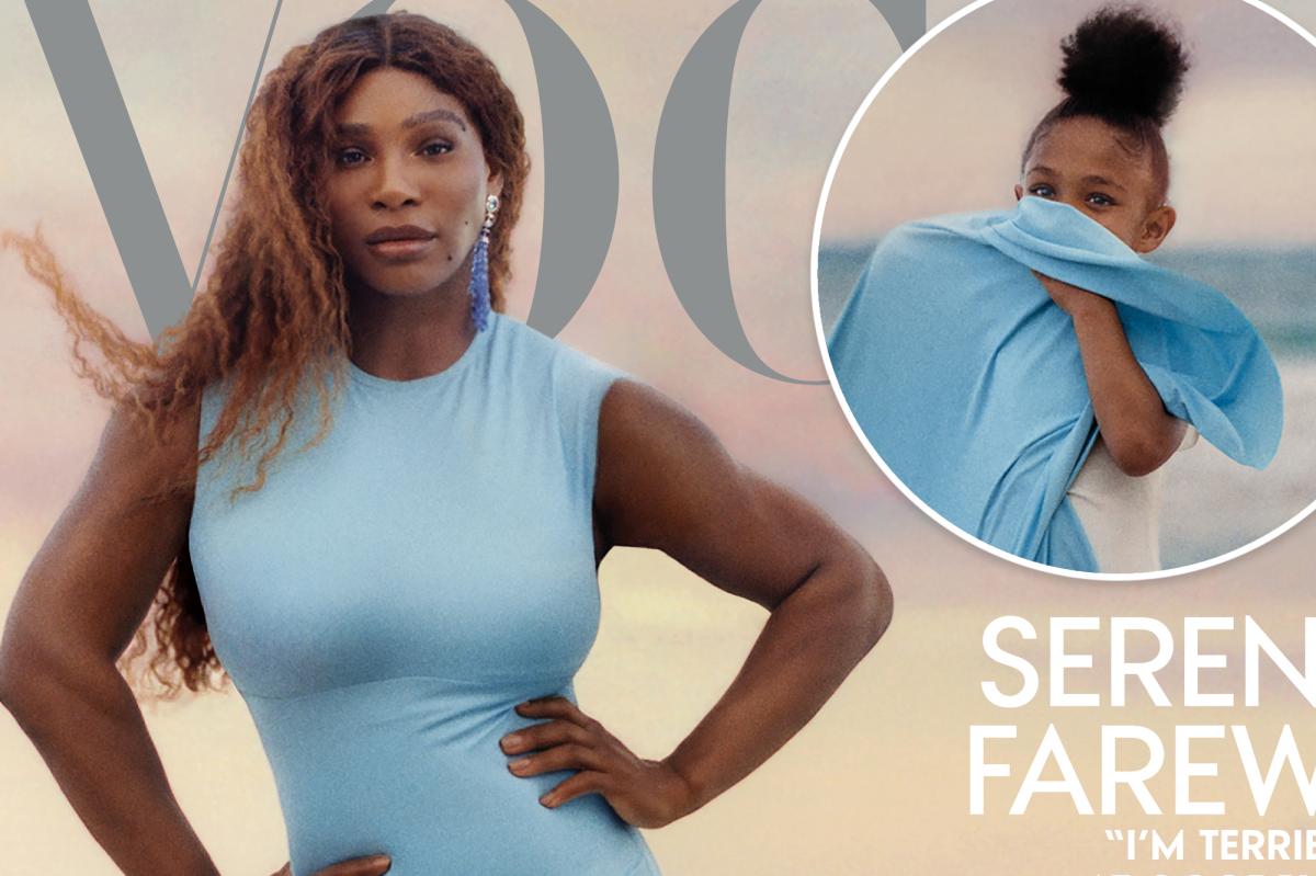 Serena Williams' daughter, Olympia, co-stars on Vogue cover