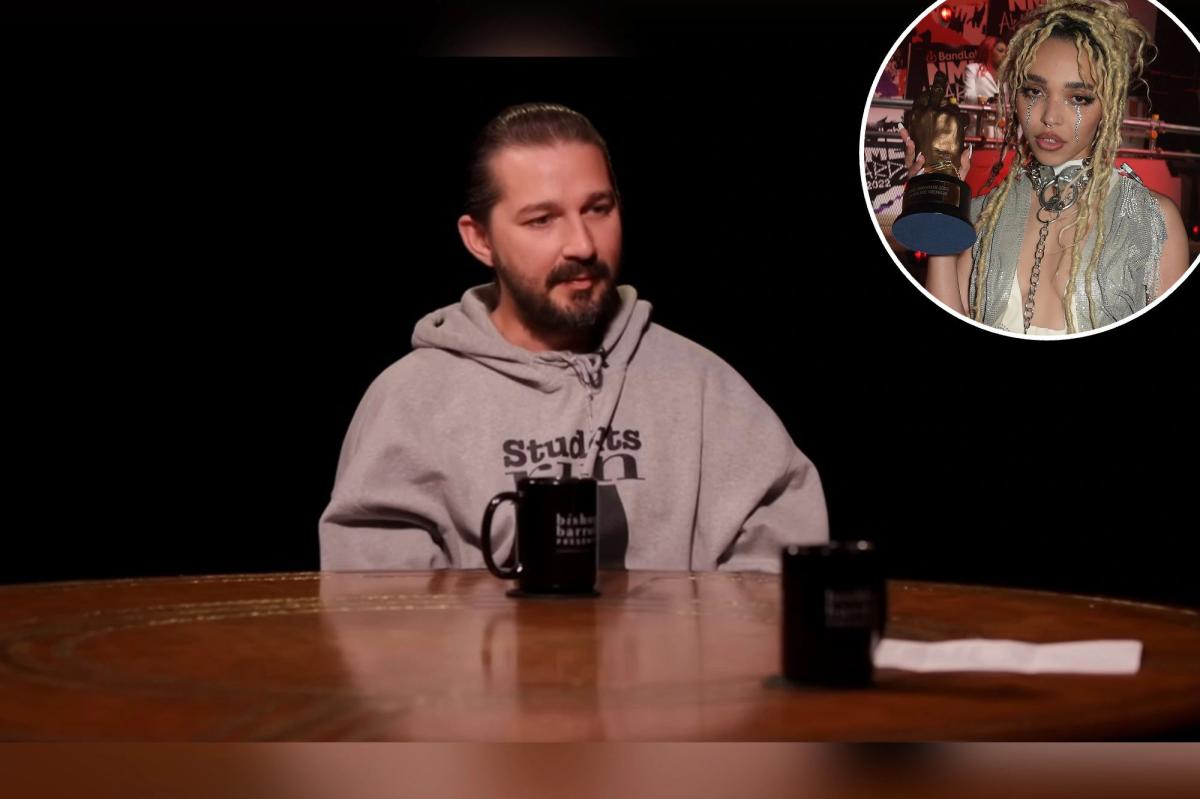 Shia LaBeouf credits FKA Twigs for 'saving my life' and reveals 627 days sober