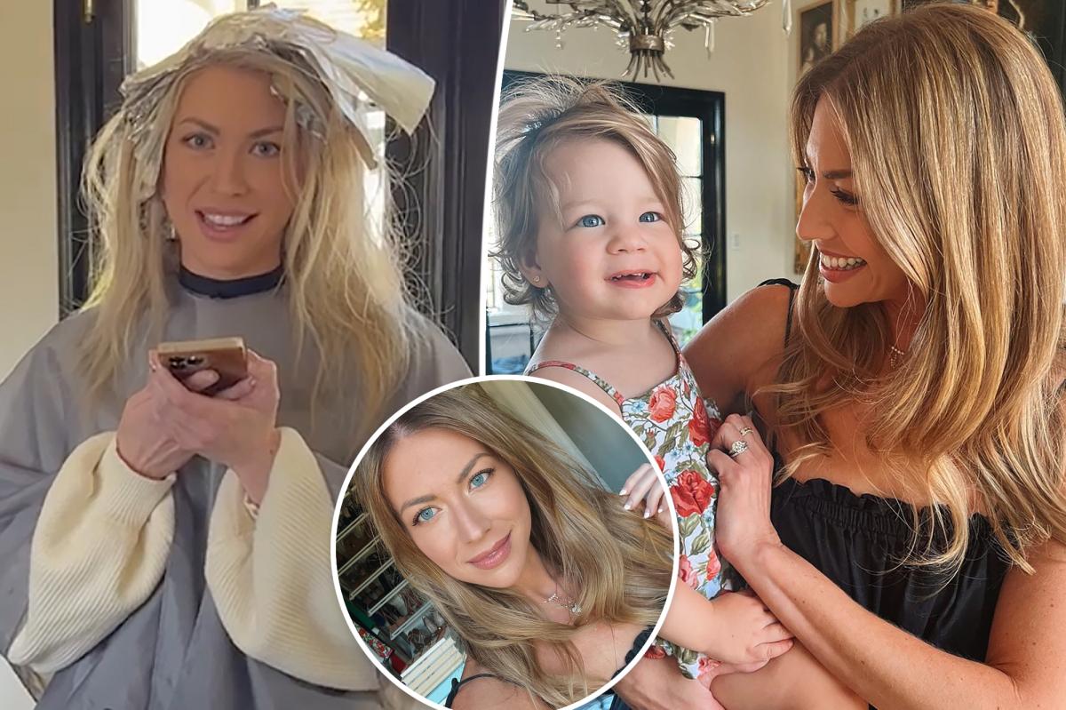 Stassi Schroeder dyes hair to match 1-year-old daughter's