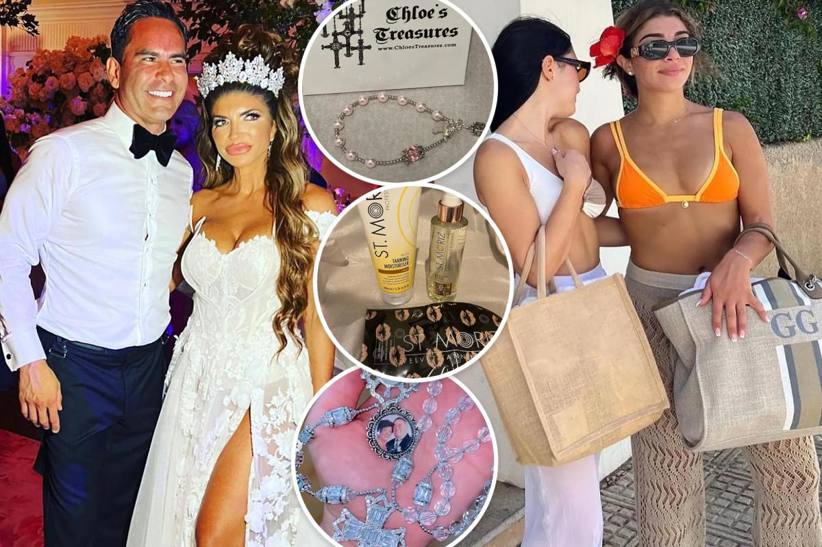 Teresa Giudice shares gifts from bridesmaids from Luis Ruelas' wedding
