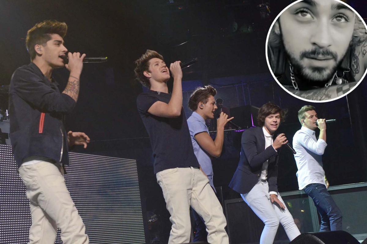 Zayn Malik sings One Direction's 'Night Changes' in video