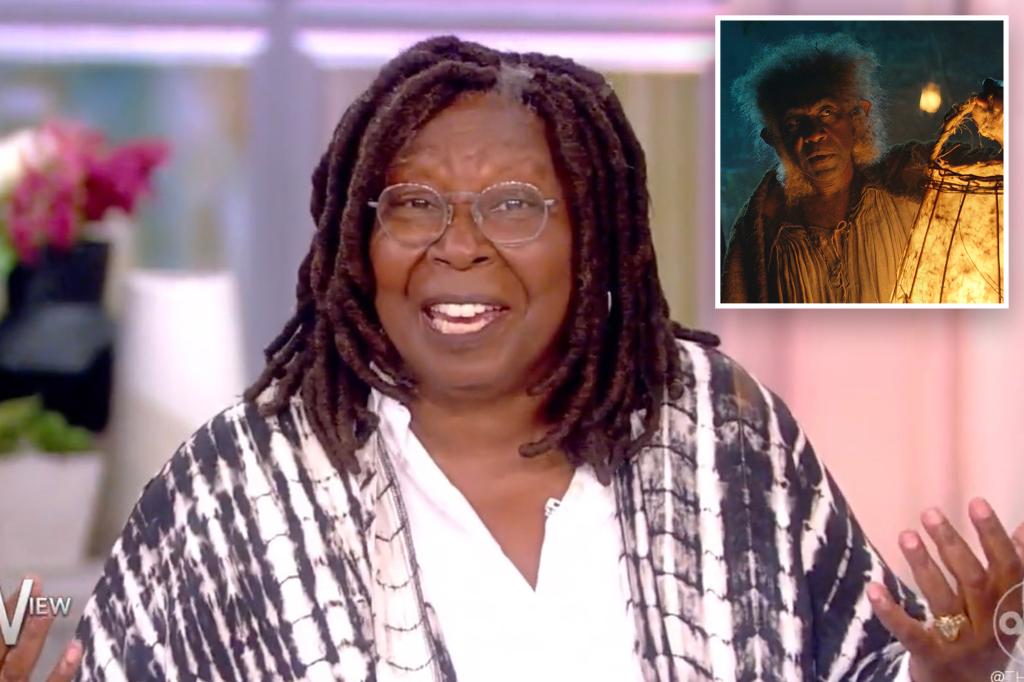 Whoopi lashes out at racist 'Rings', 'Dragon' fans: 'Find a job!'