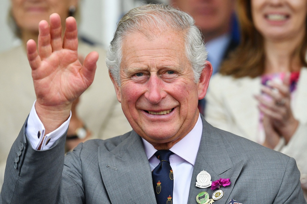 Prince Charles, Prince of Wales waves while attending the Royal Cornwall Show on June 7, 2018 in Wadebridge, UK.