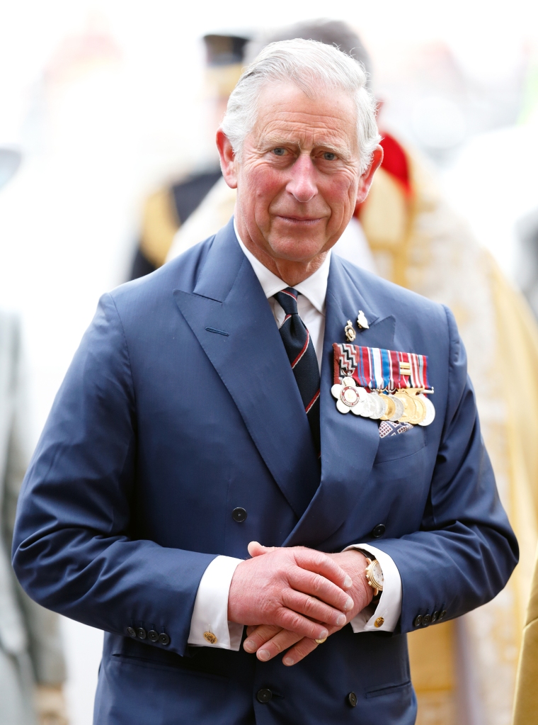 King Charles III - then Prince Charles - in 2015.