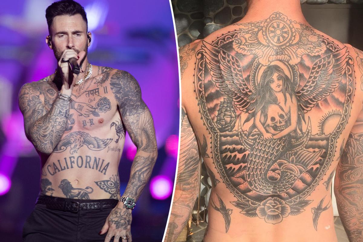 Adam Levine's most famous tattoos and their meaning