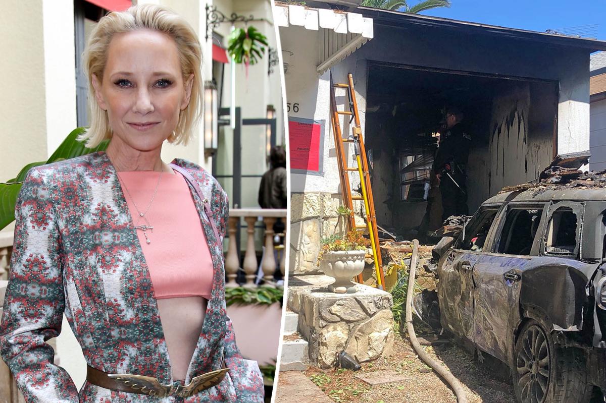 Anne Heche was trapped in a burning house for 45 minutes after crash