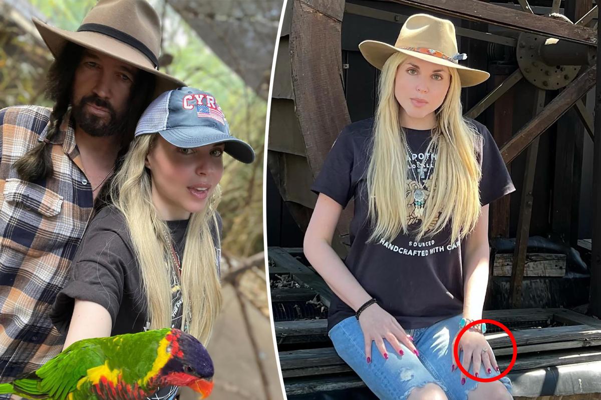 Billy Ray Cyrus and Girlfriend, Firerose, Spark Engagement Rumors
