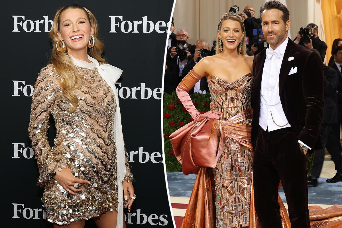 Blake Lively is pregnant and expecting fourth baby with Ryan Reynolds