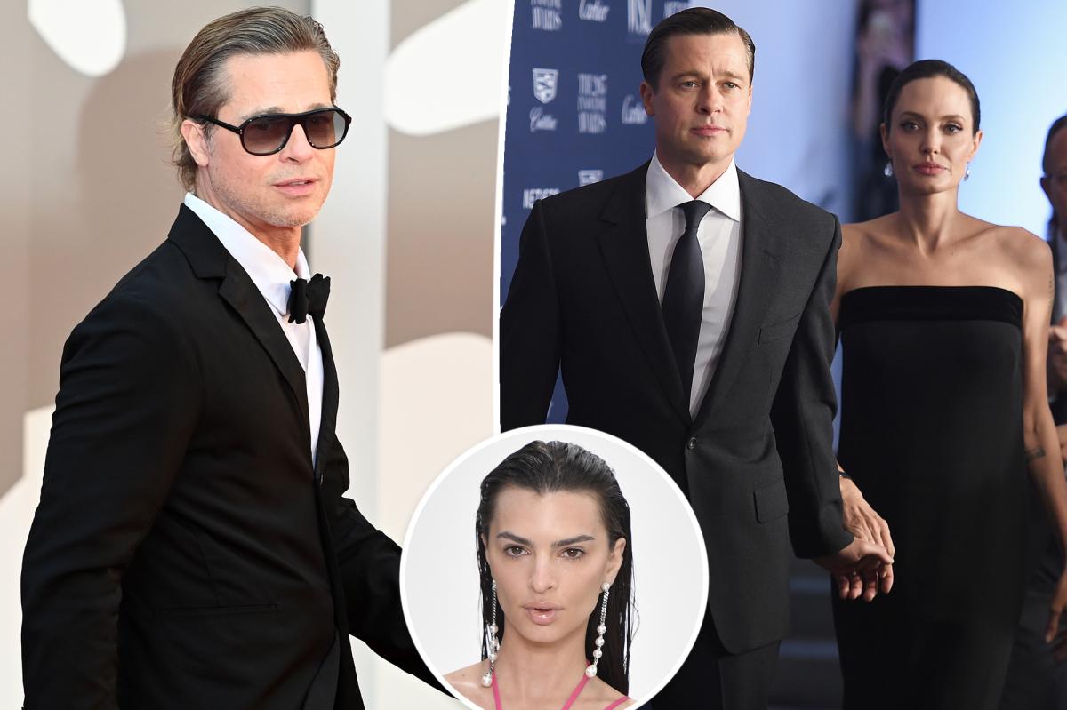 Brad Pitt and Emily Ratajkowski keep calm through divorce drama